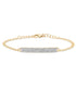 Diamond ID Bracelet - Yellow Gold